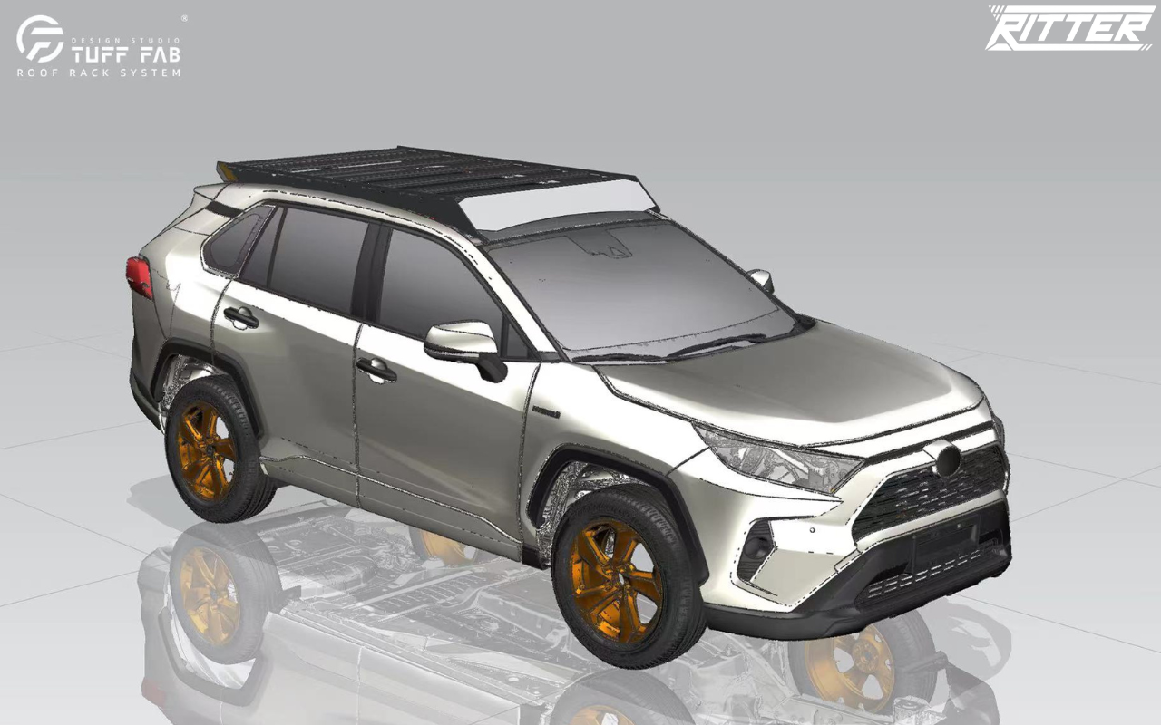 TUFF FAB RAV4用 ルーフラック – Ritter TUFF FAB RAV4用 ルーフラック – Ritter
