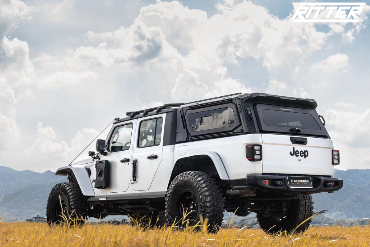 Jeep Gladiator アルミ合金製キャノピー – Ritter Jeep Gladiator アルミ合金製キャノピー – Ritter